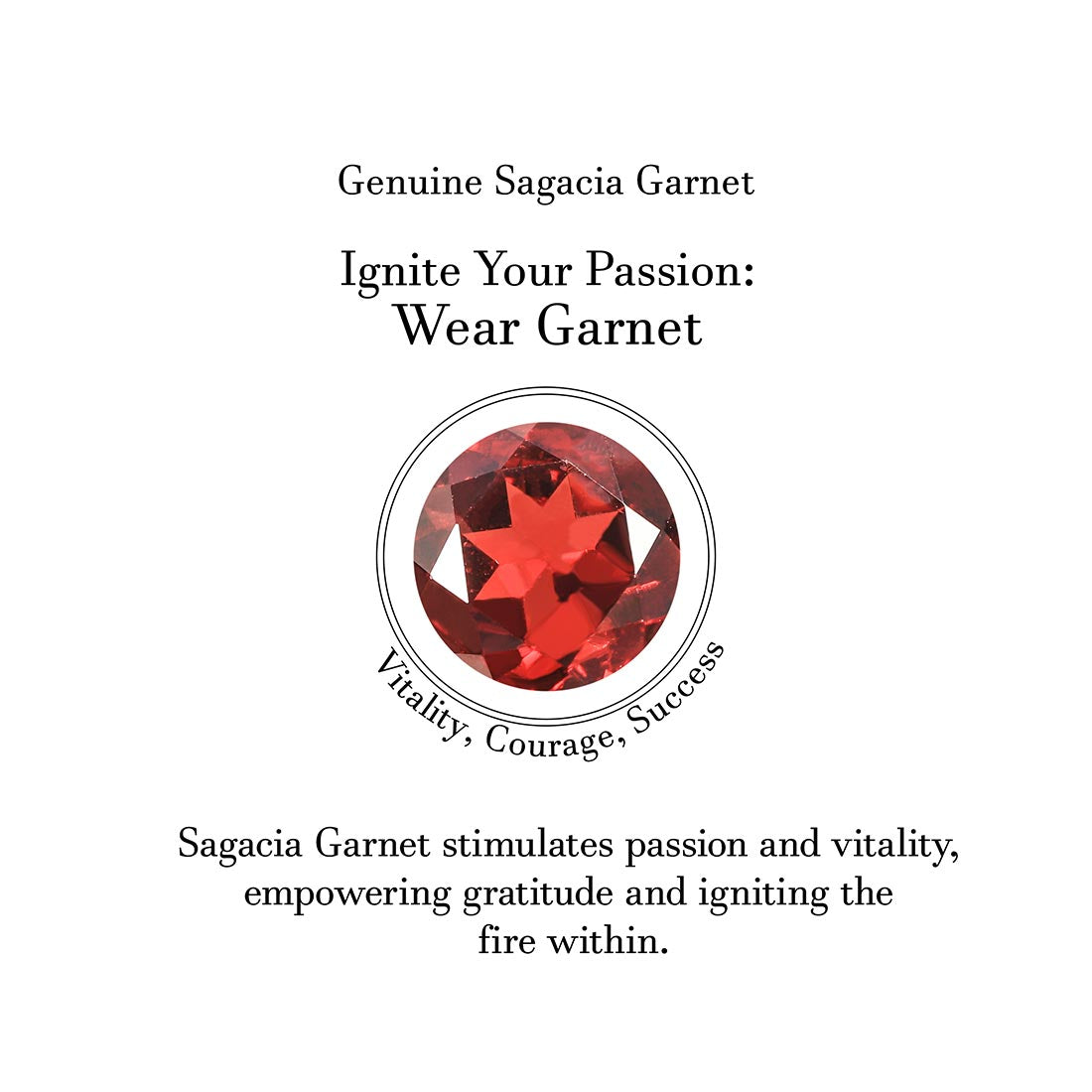 Garnet Ring-(GAR-SR-248.)